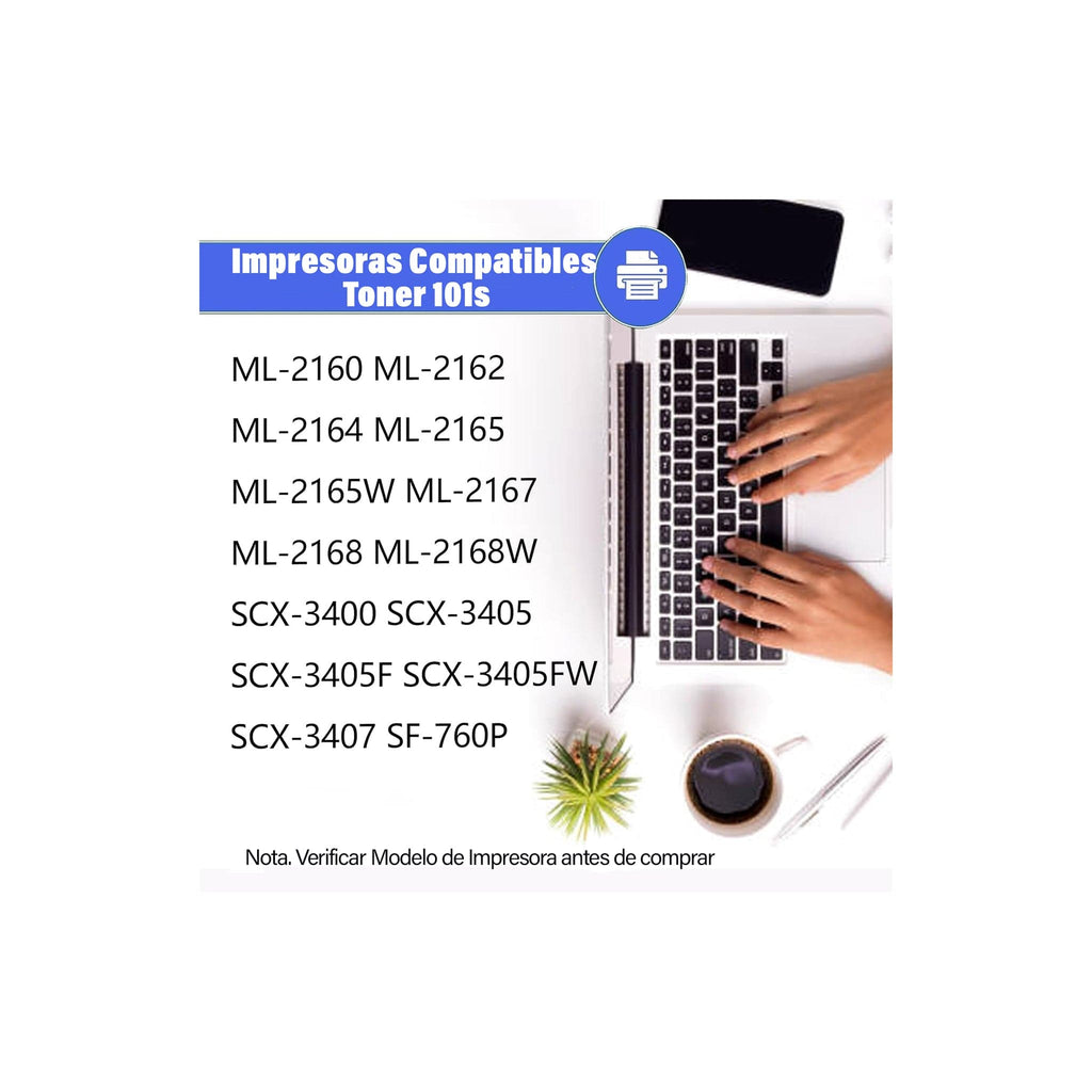 Toner 101 Compatible Con Sams Scx 3405 Scx3400f 3405w Ml2165