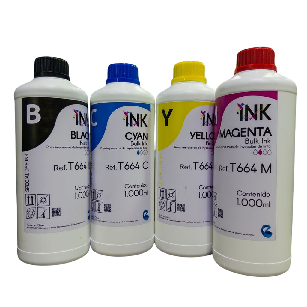 Litro de Tinta Compatible con Eps 664 Impre L410 L355 L210 L310 L475