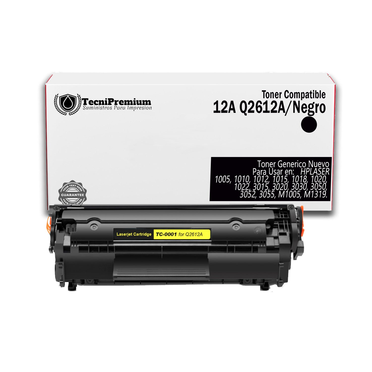 Toner 12a Q2612a Compatible Con Laserjet 1012 1020 1015 3030