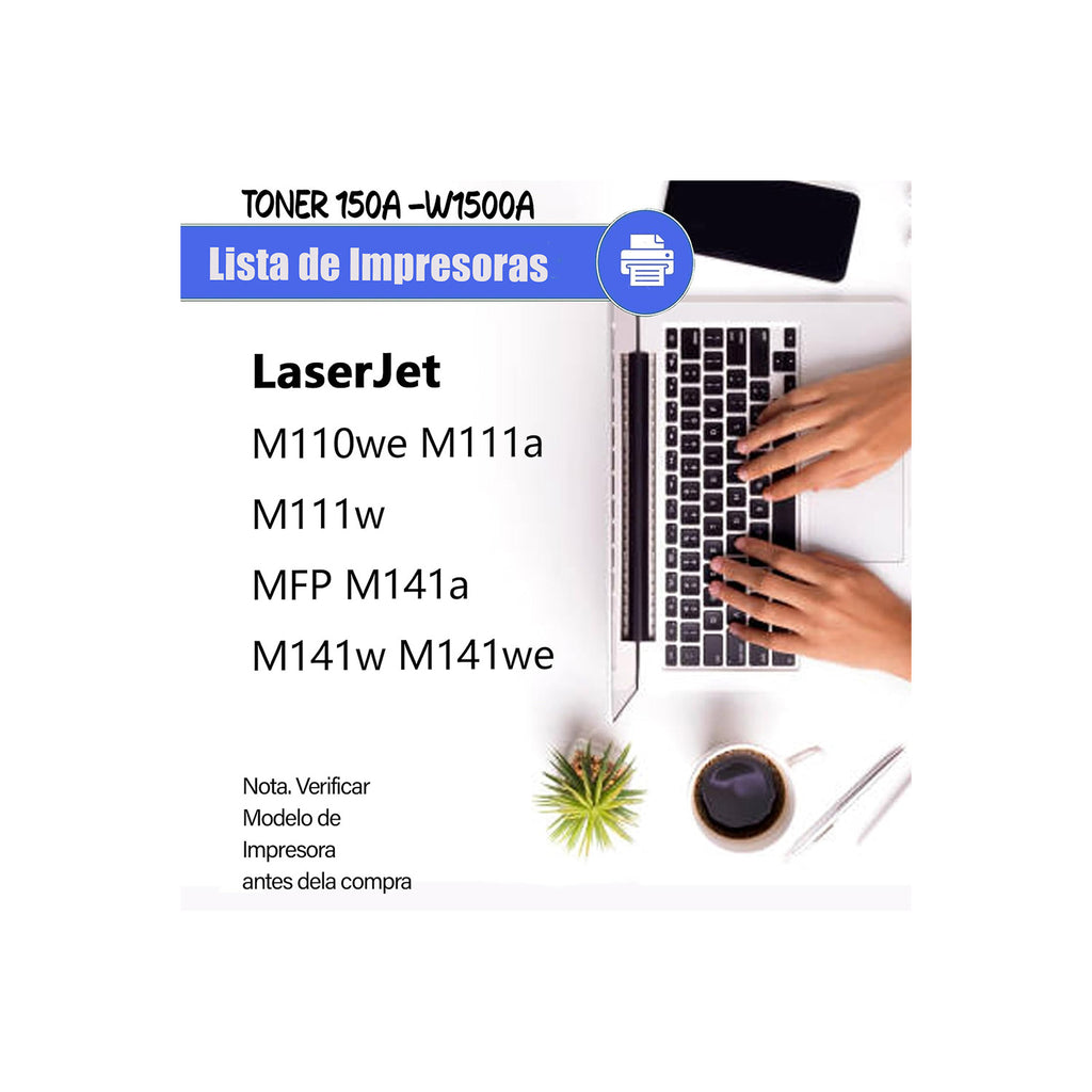 Toner Compatible Con W1500a 150a M111 M111w M141 Con Chip
