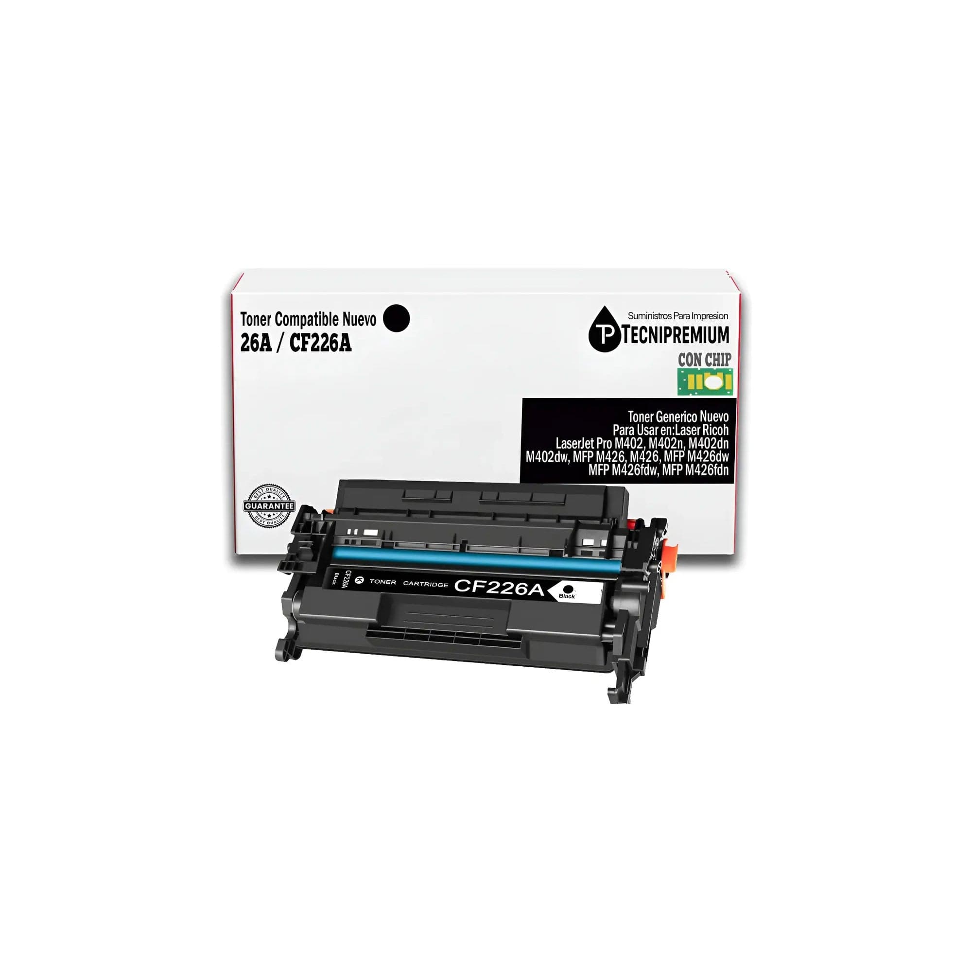 Toner Cf226a 26a Generico M426fdw M402dn M402dw M402n M426a