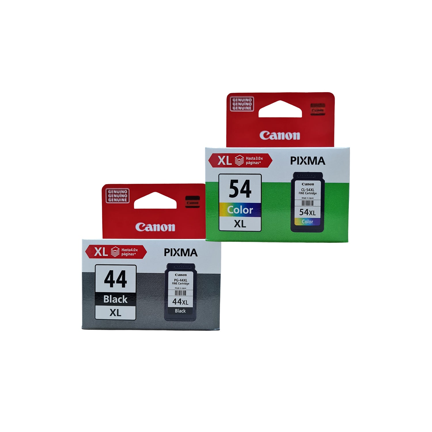 Cartuchos Canon Pg-44xl Y Cl-54xl E401 E471 E3110 E481 E4210