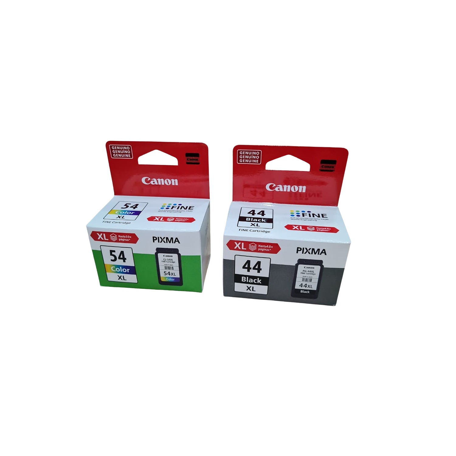 Cartuchos Canon Pg-44xl Y Cl-54xl E401 E471 E3110 E481 E4210