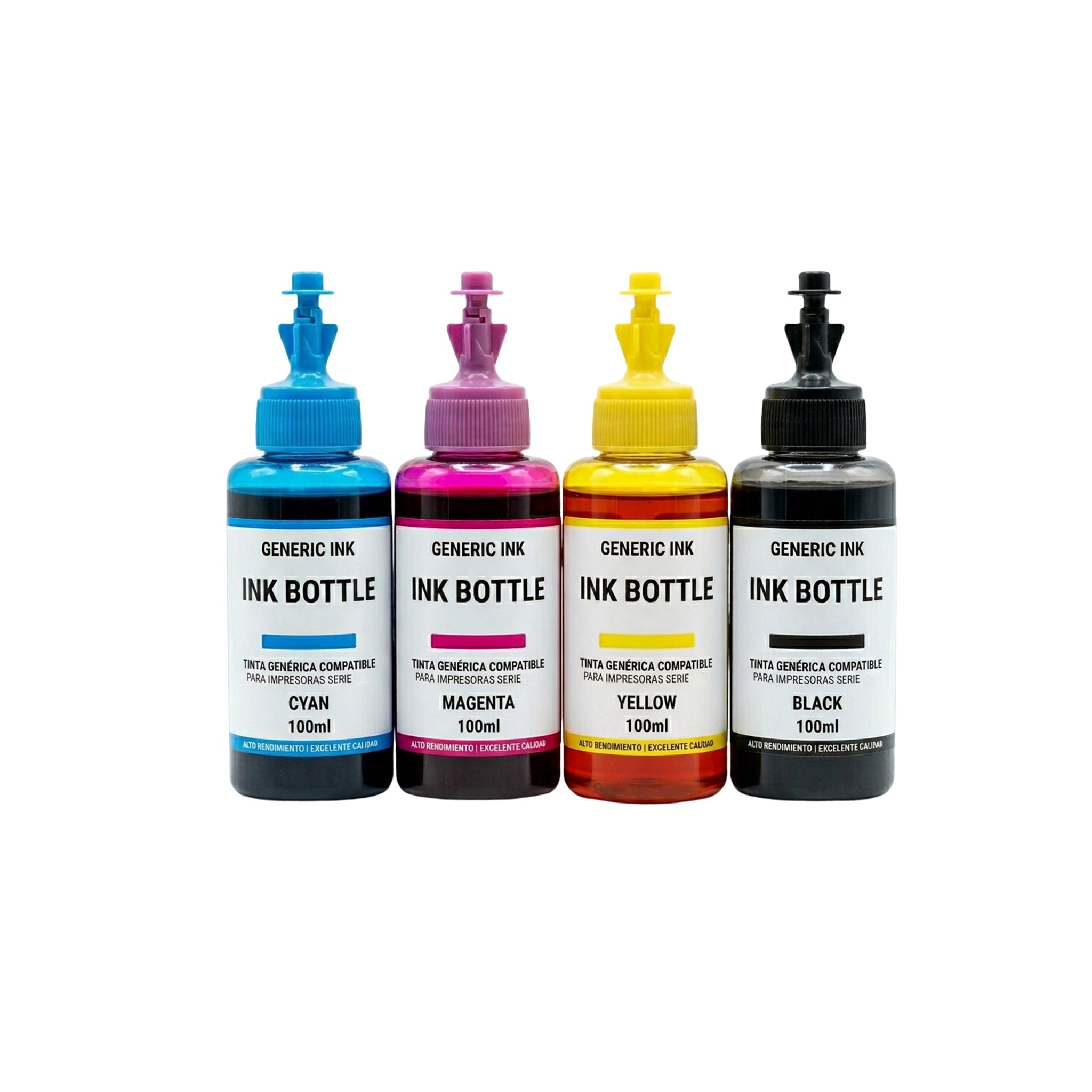 Kit 5 Tintas 664 Compatible con impresorora epson L310 L310 L355 L475
