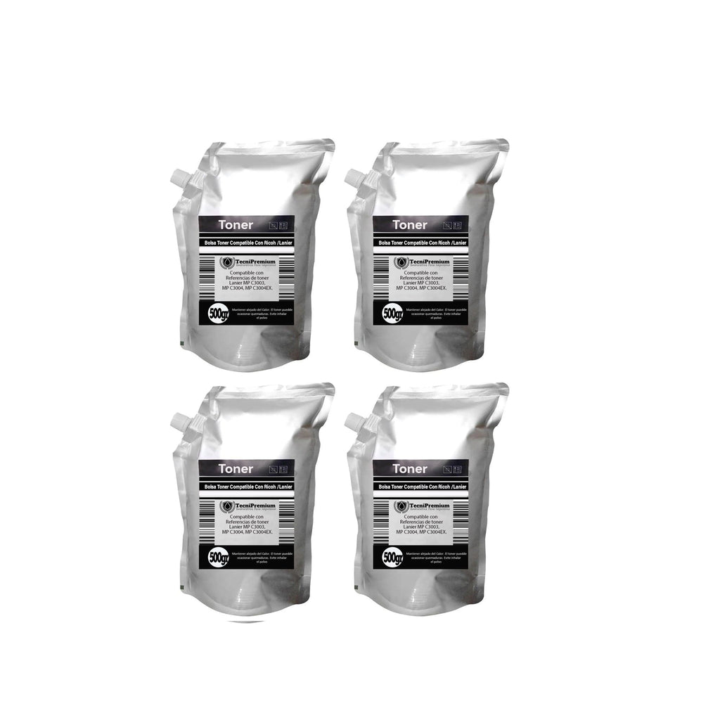 Carga 500gr Para Ricoh y Lanier C3003, MP C3004, MP C3004EX.