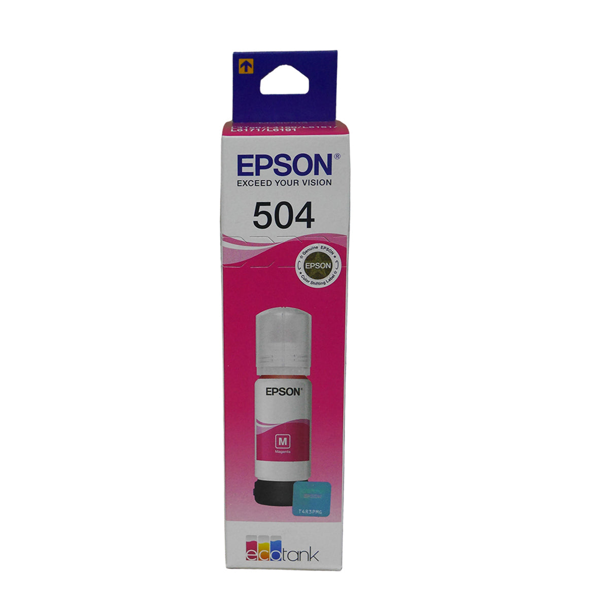 Tintas Epson Originales 504 Impre L4150 L4160 L4260 L6161 L6171