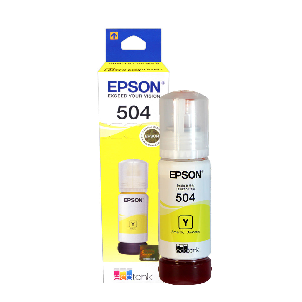 Tintas Epson Originales 504 Impre L4150 L4160 L4260 L6161 L6171
