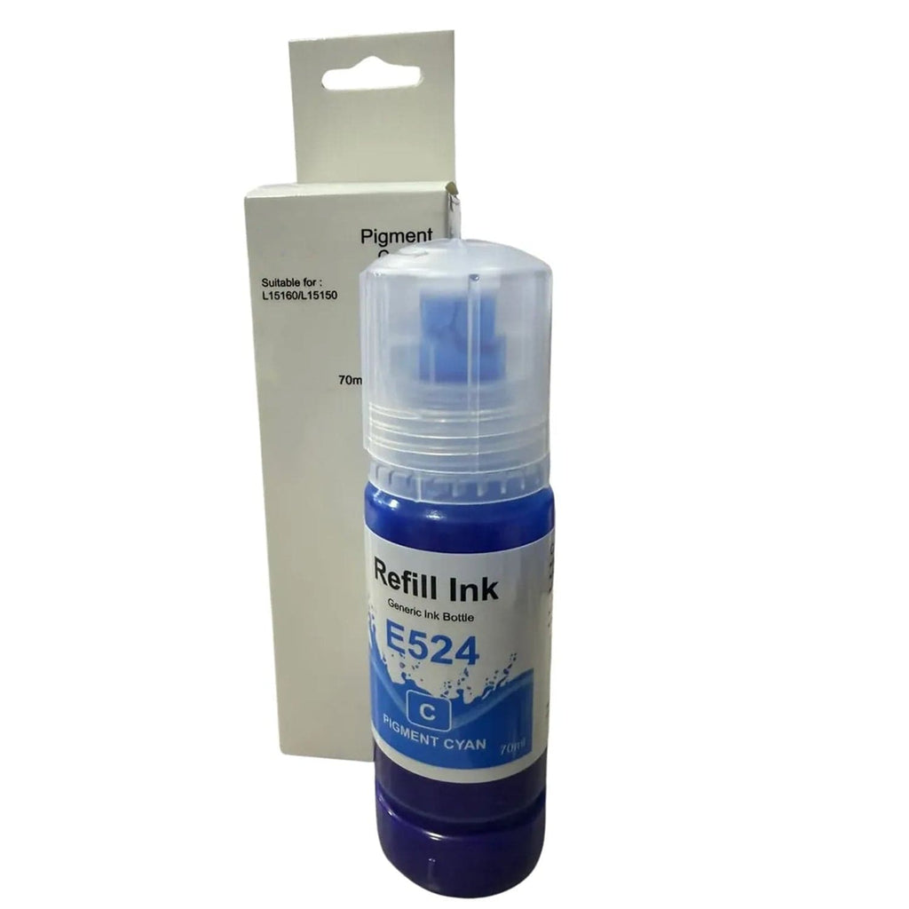 Combo 4 Tintas Compatible Para Eps L6490 L15150 L15160 Negro, Cian, Magenta Y Amarillo