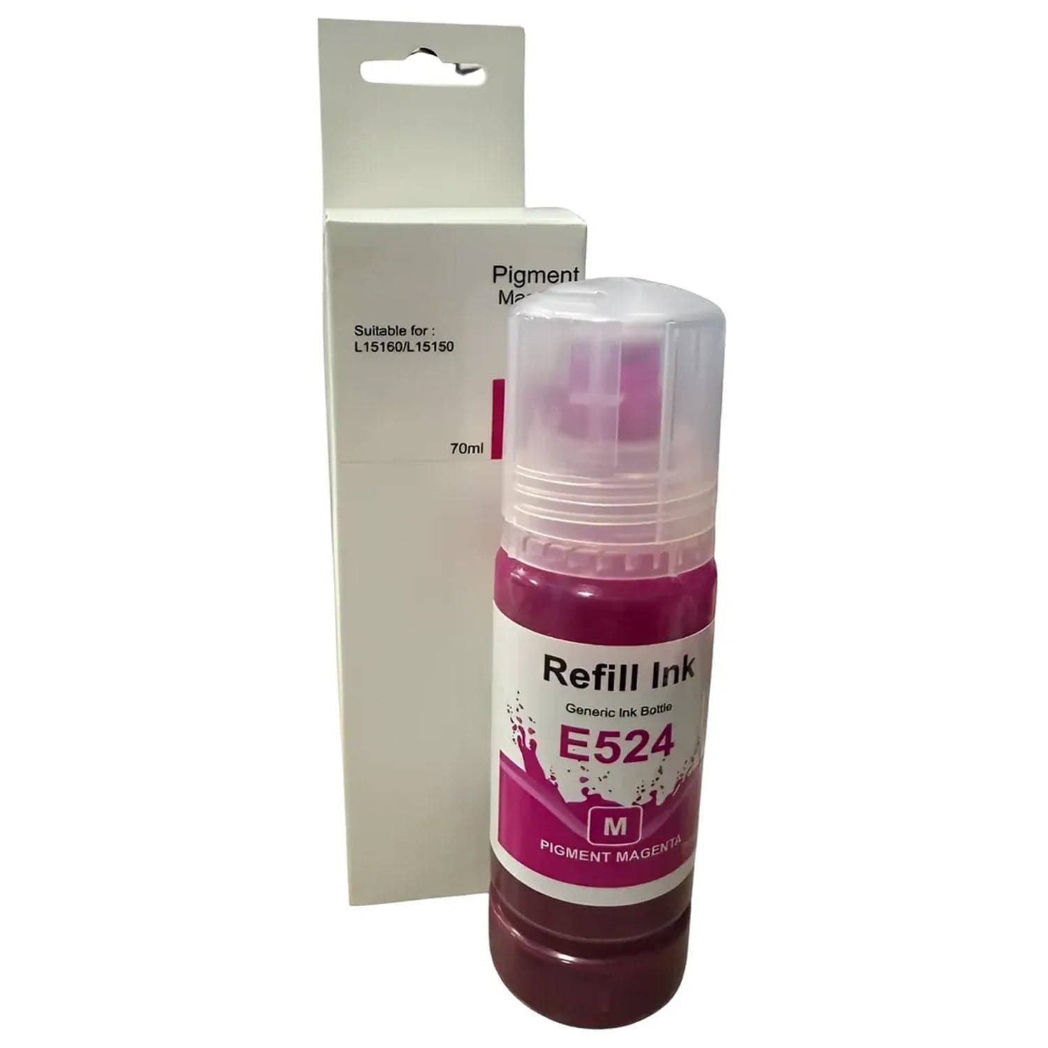 Combo 4 Tintas Compatible Para Eps L6490 L15150 L15160 Negro, Cian, Magenta Y Amarillo
