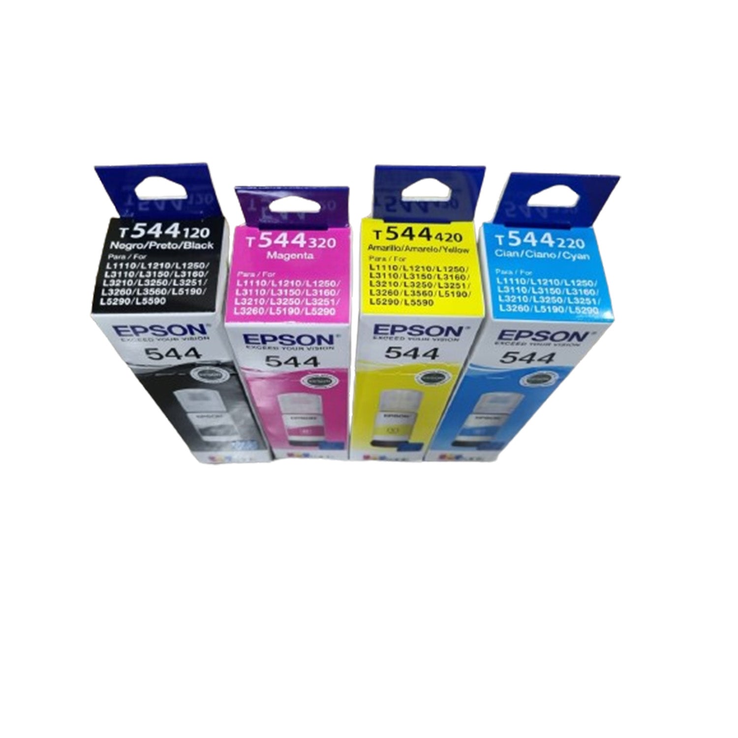 Tinta Kit 4 Colores Epson Original T544
