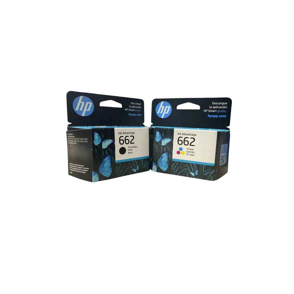Cartuchos Hp 662 Para Impresora Deskjet 1015 1515  2545 2546 2645 3545