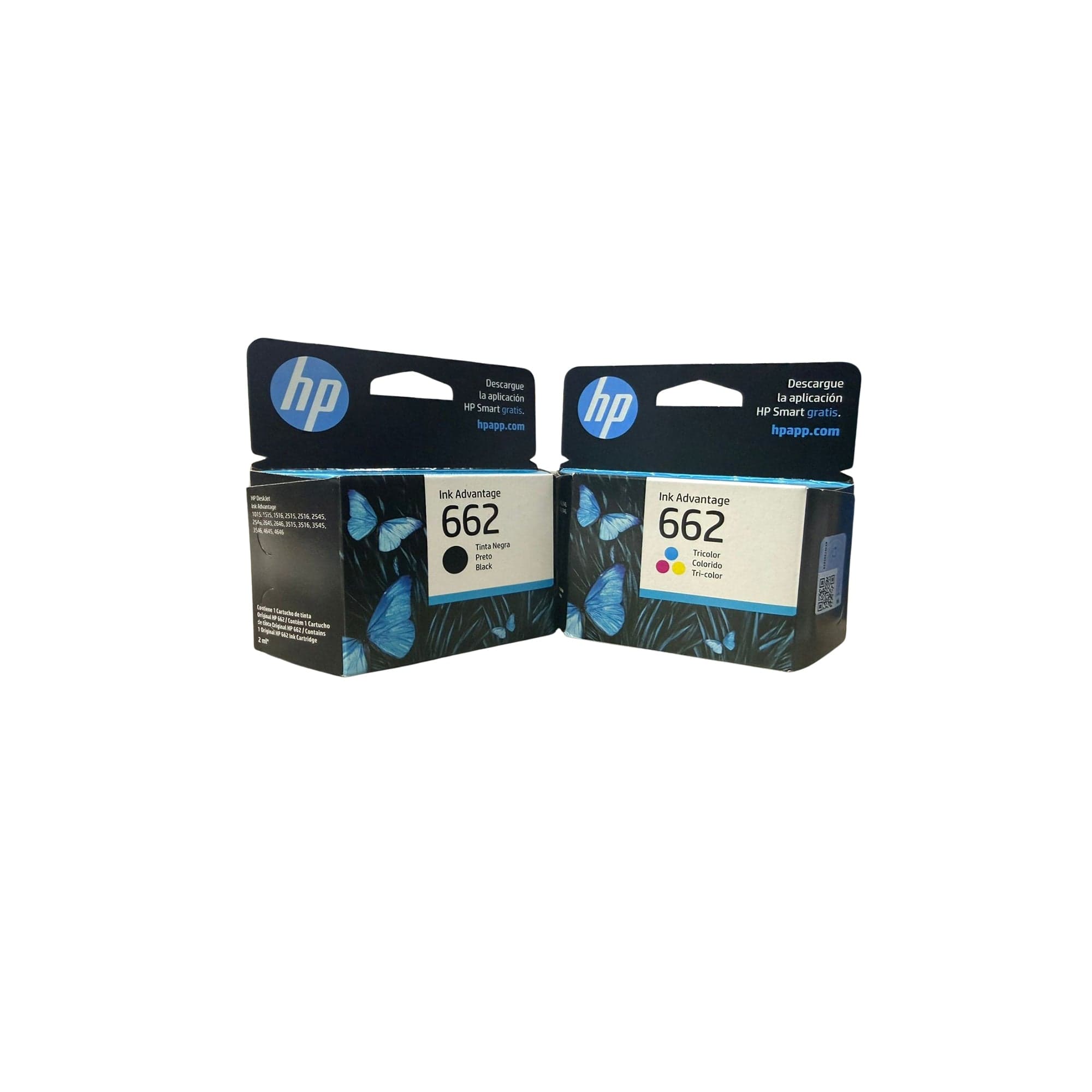 Cartuchos Hp 662 Para Impresora Deskjet 1015 1515  2545 2546 2645 3545