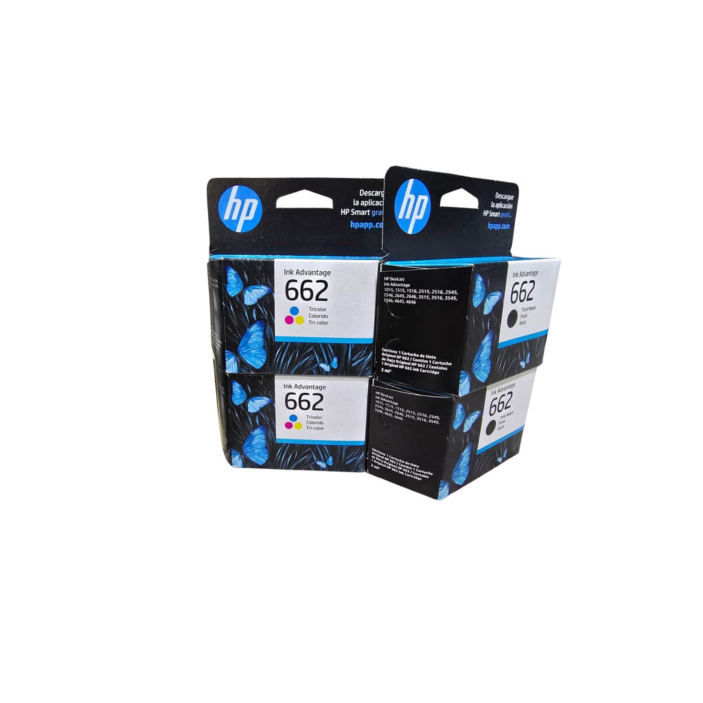 Cartuchos Hp 662 Para Impresora Deskjet 1015 1515  2545 2546 2645 3545