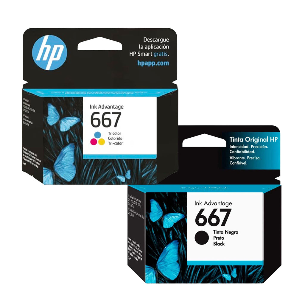 Cartuchos Original 667 Para Deskjet Ink 2775 2375 2875 2700