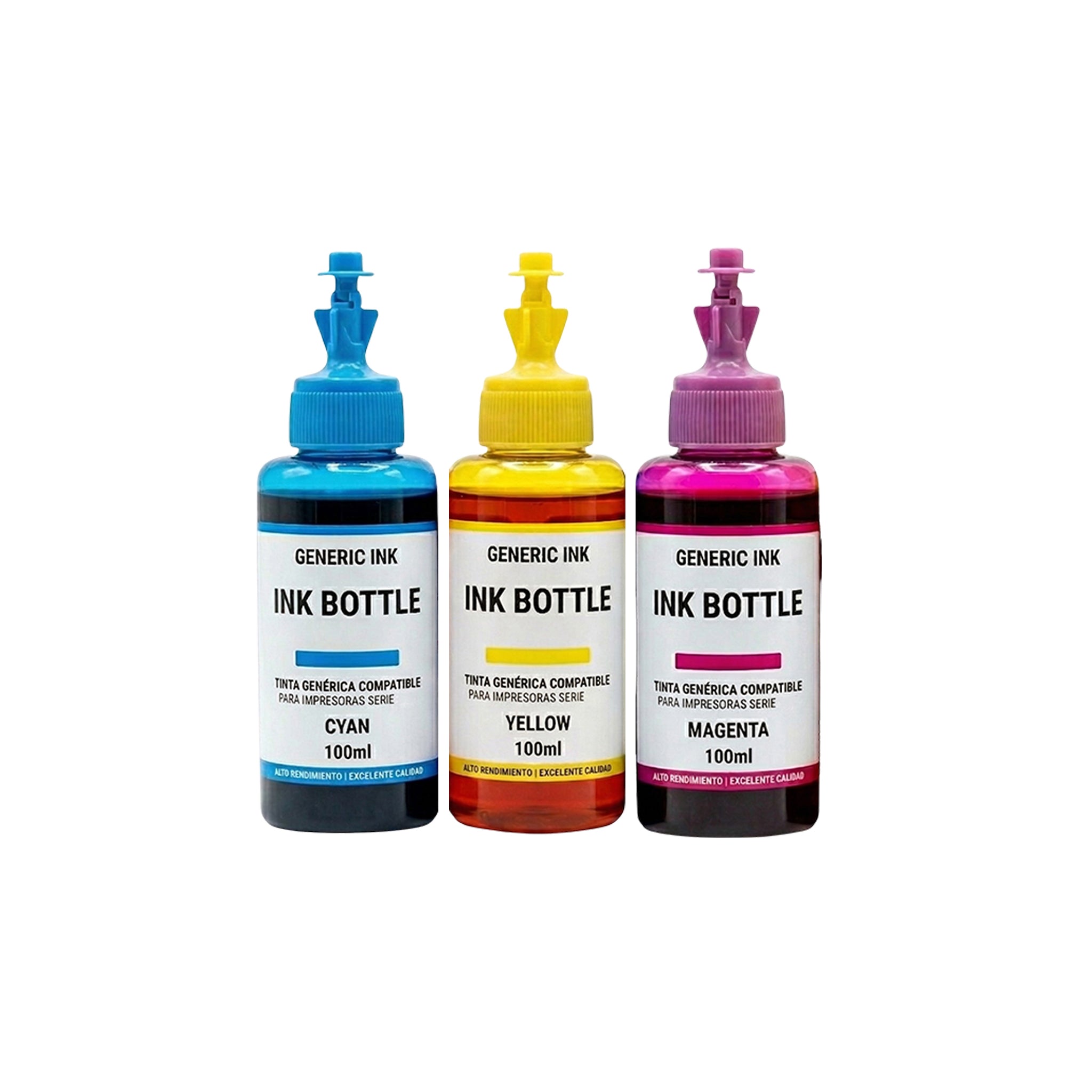 Kit 5 Tintas 664 Compatible con impresorora epson L310 L310 L355 L475