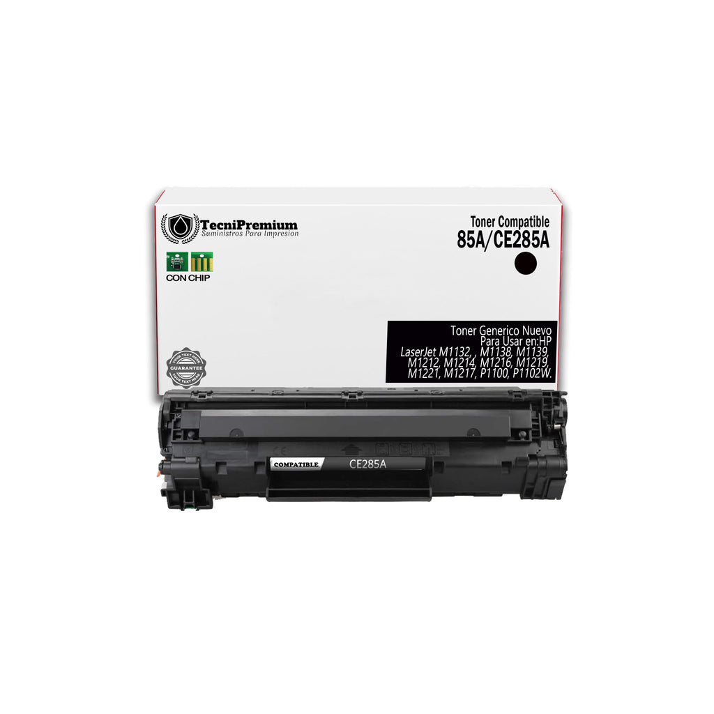 Tóner Genérico 85A (CE285A) compatible con HP LaserJet P1102, M1212 y M1132
