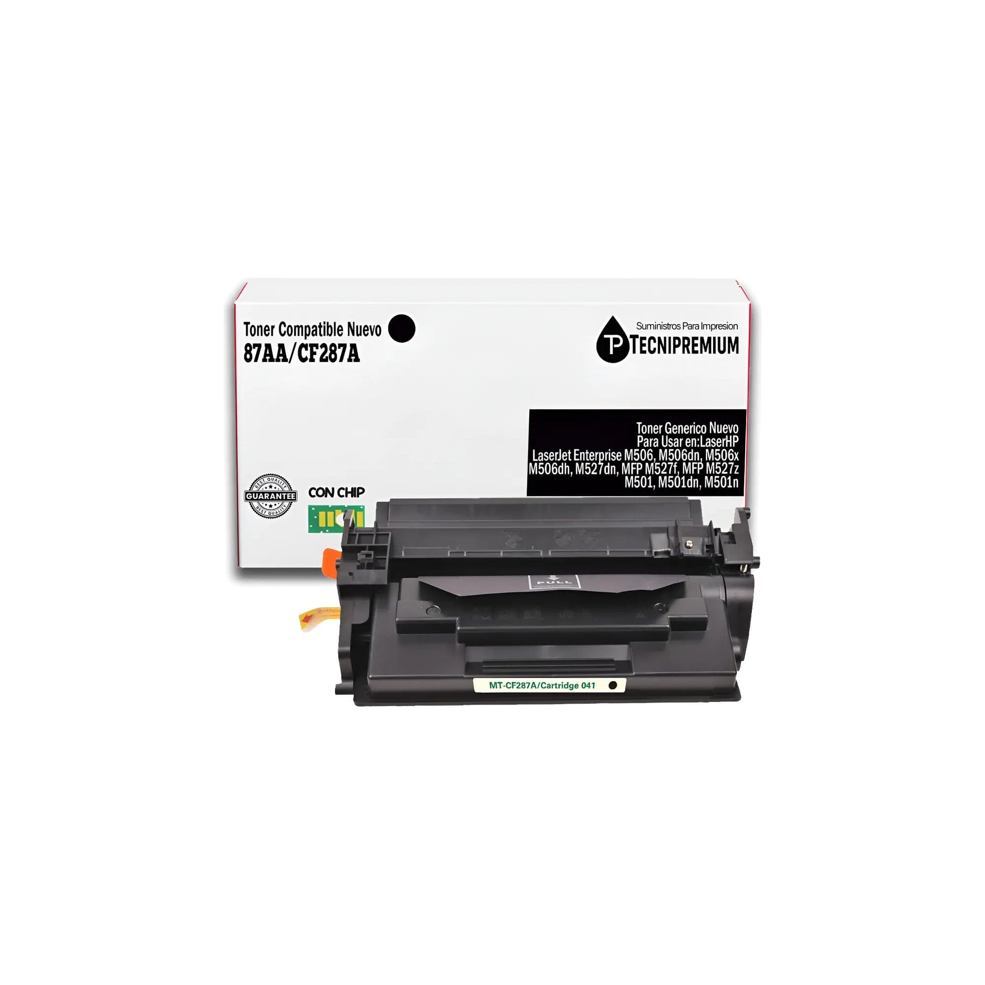 TONER GENERICO PARA 87A PARA HP LaserJet Pro M506dn, M501dn,M527c, M527dn