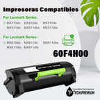 Toner Compatible Para Lexmark MX611de MX611dhe MX511dhe MX511de MX510de MX511dte