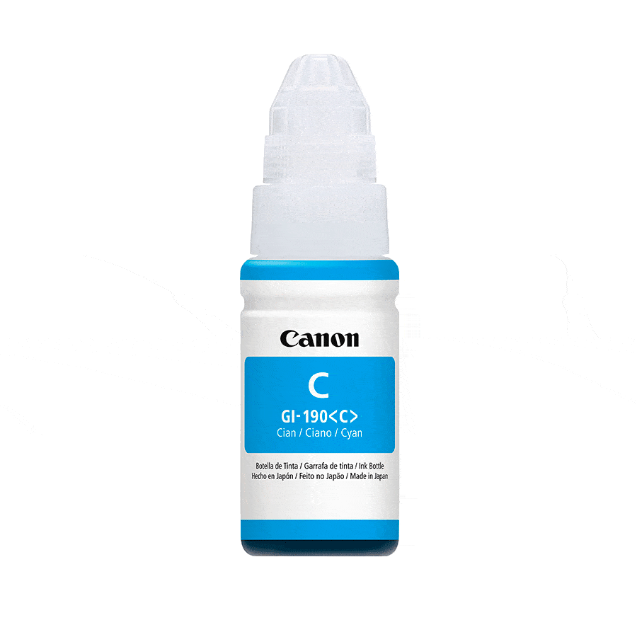Botella de tinta Canon GI190 Original G2100 G2110 G3100 G3110 G4100