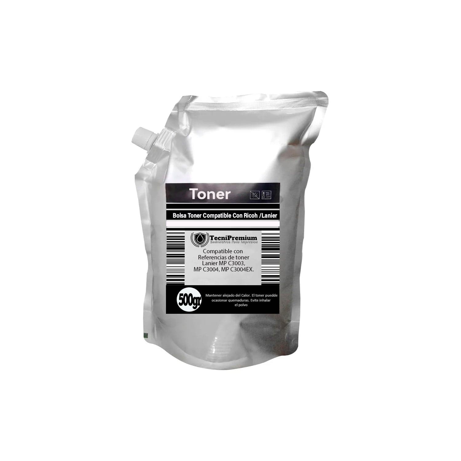 Carga 500gr Para Ricoh y Lanier C3003, MP C3004, MP C3004EX.