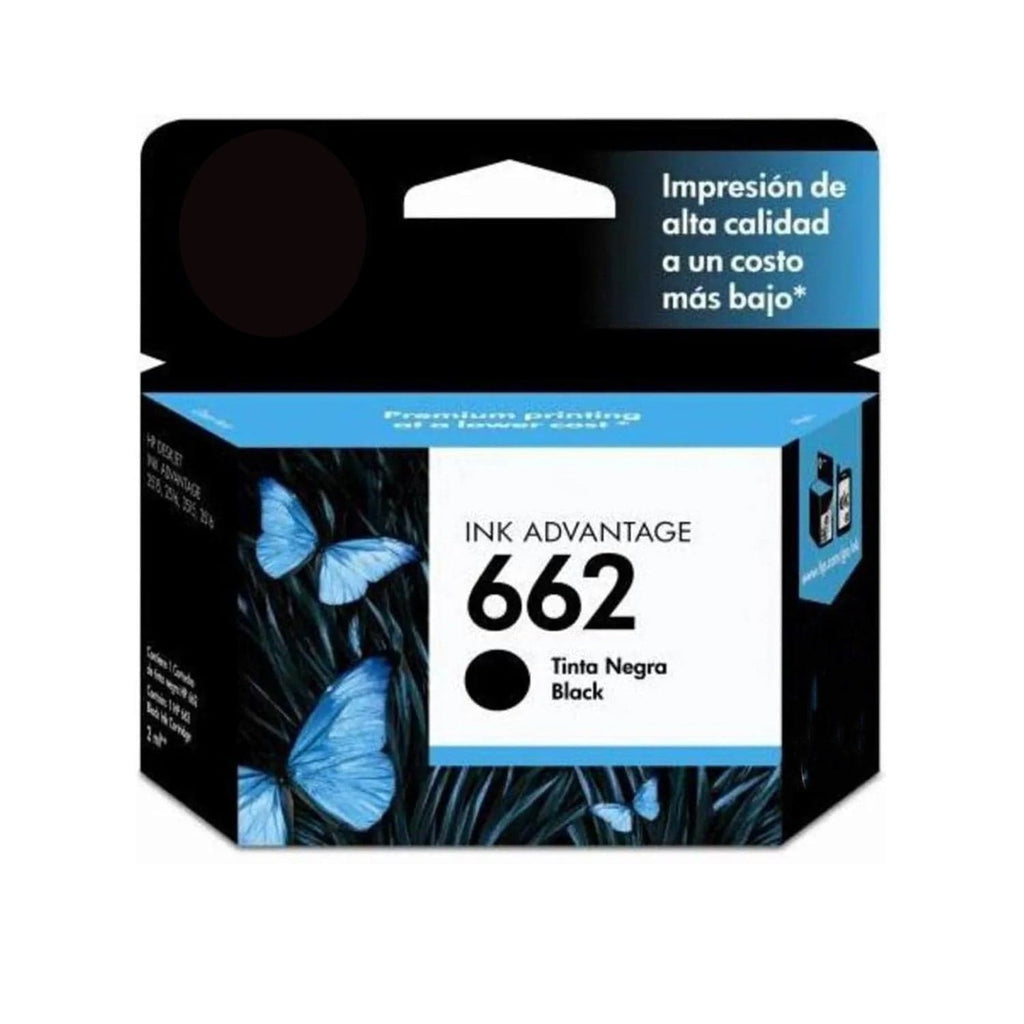 Cartucho 662 Original Negro Para Deskjet 2515 1515 3545 2545 + Tinta