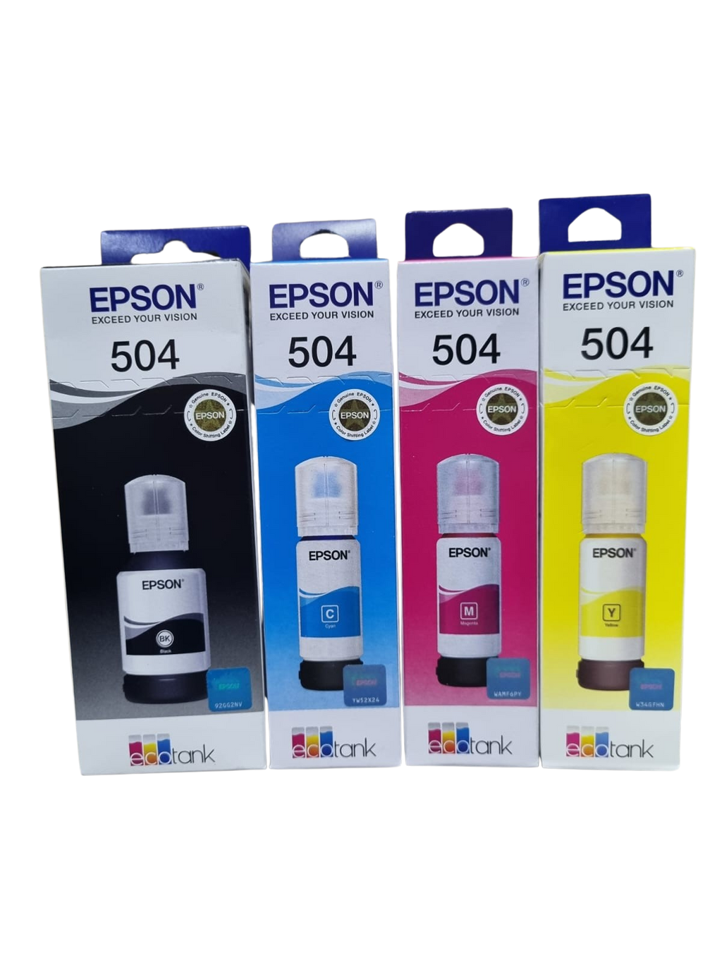 Tintas Epson Originales 504 Impre L4150 L4160 L4260 L6161 L6171