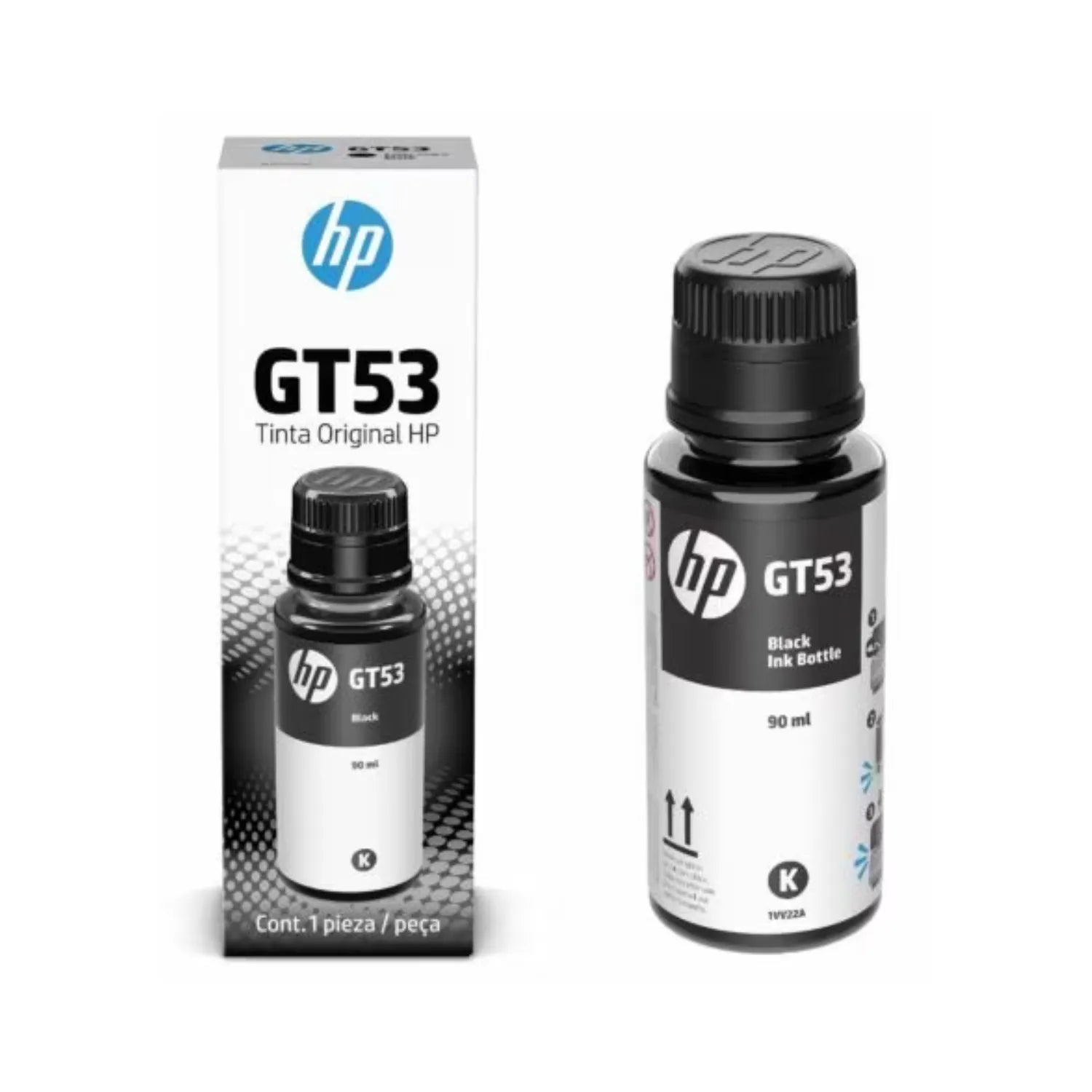 Tintas HP GT53 GT52 para Impresoras GT 5810, 5820, Ink Tank 115-419 y Smart Tank 450-720