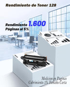 Toner Laser Compatible 128 Para Canon Mf4450 D530 Mf4880dw Mf4570dw