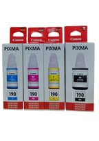 Tintas Originales Para Canon Gi-190 Original Pixma G2100 G3100 G4100