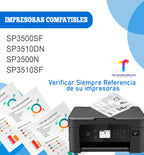 Toner Compatible Para Ricoh Impresora  Sp3400n Sp3400sf Sp3410dn Sp3410sf