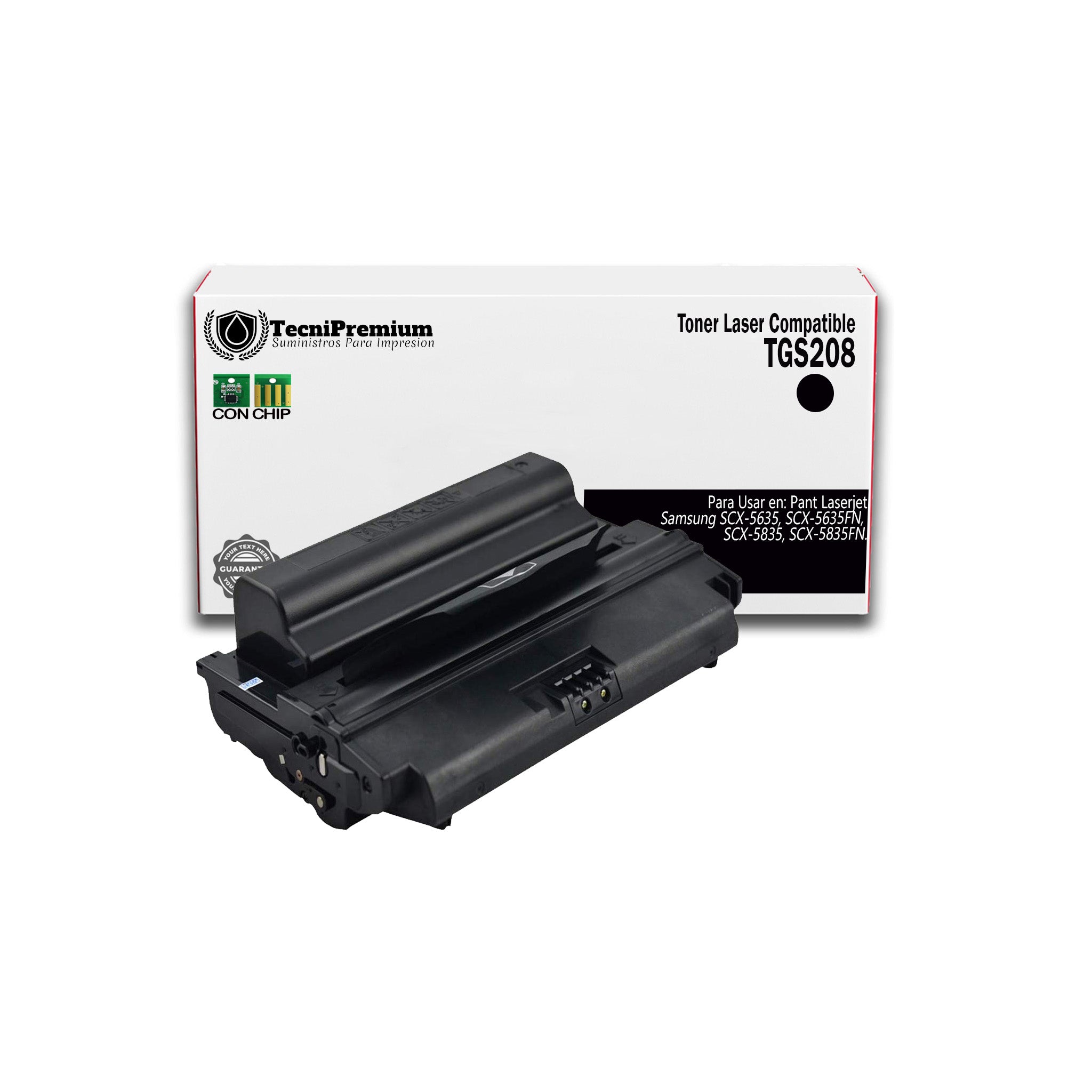 Toner Mlt-208l Para Samsung SCX-5635, SCX-5635FN, SCX-5835, SCX-5835FN.