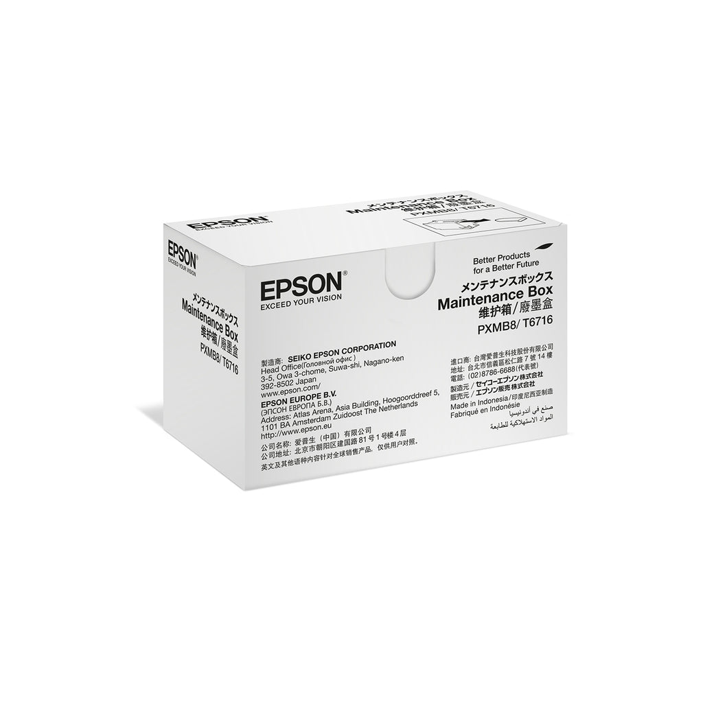 Caja de Mantenimiento Epson T6716 Para  WF-M5299, WF-M5799, WF-C5290, WF-C5790