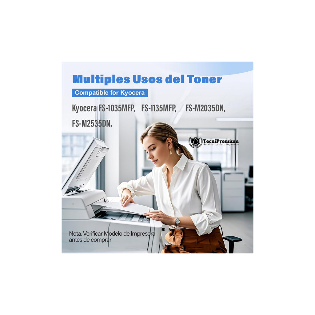 Toner Compatible Con  Kyocera FS1035 FS1135 TK1147
