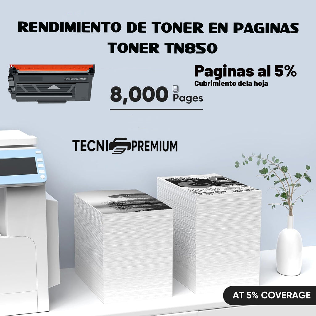 Toner Tn850 Compatible Para Impre L5900dw L6400dw L6900dw L6200dw
