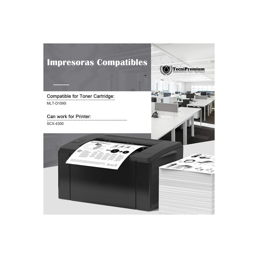Toner Mlt-109 Compatible Con Samsung Scx-4300 Scx-4610