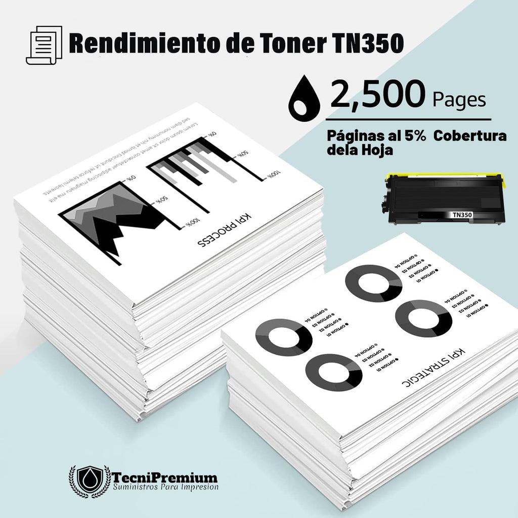 Toner Genérico Brother TN-TN350  Hl-2040 Mfc-7225n Dcp-7020