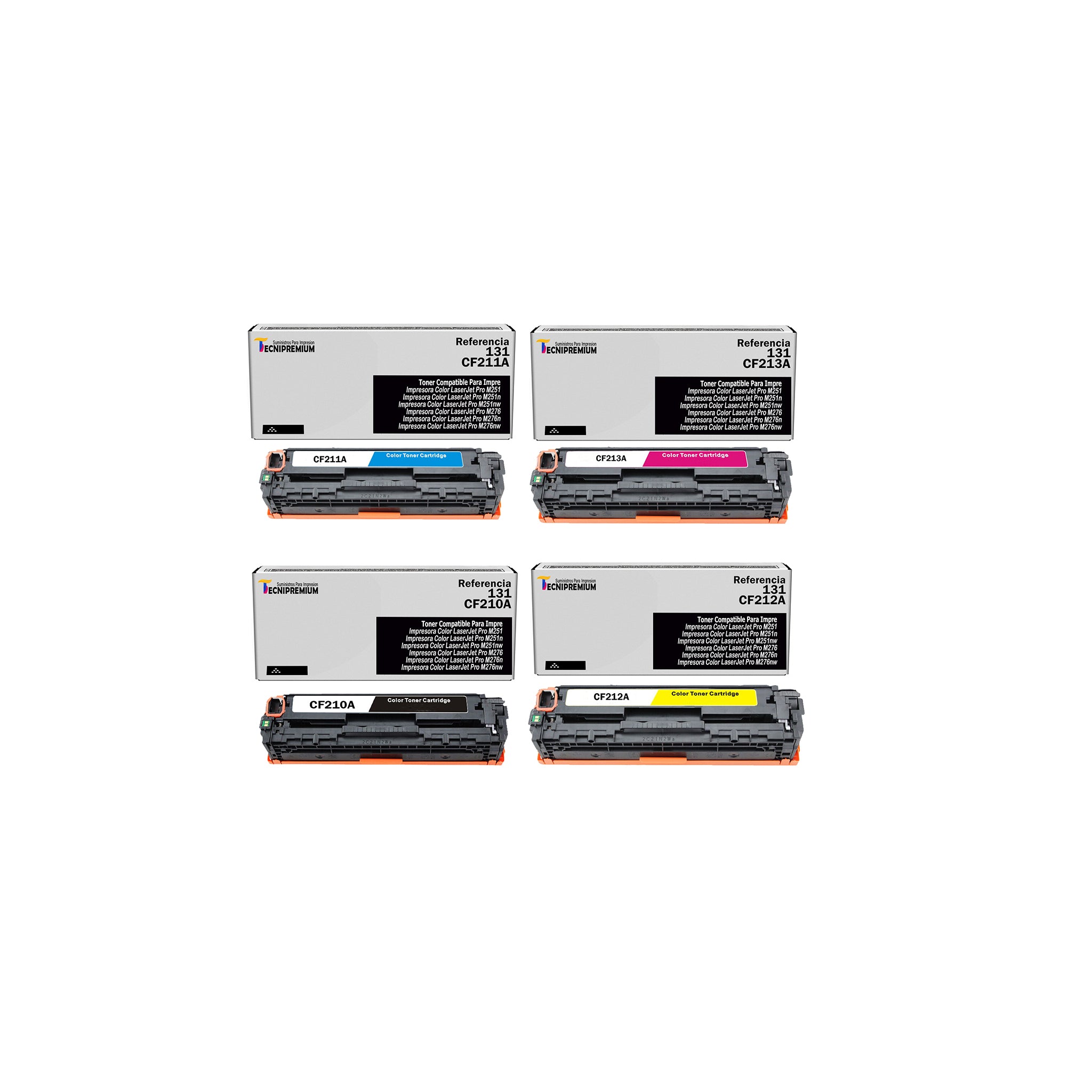 Toner Compatible Para Hp LaserJet Pro 200 M251, M251nw, M251n, M276