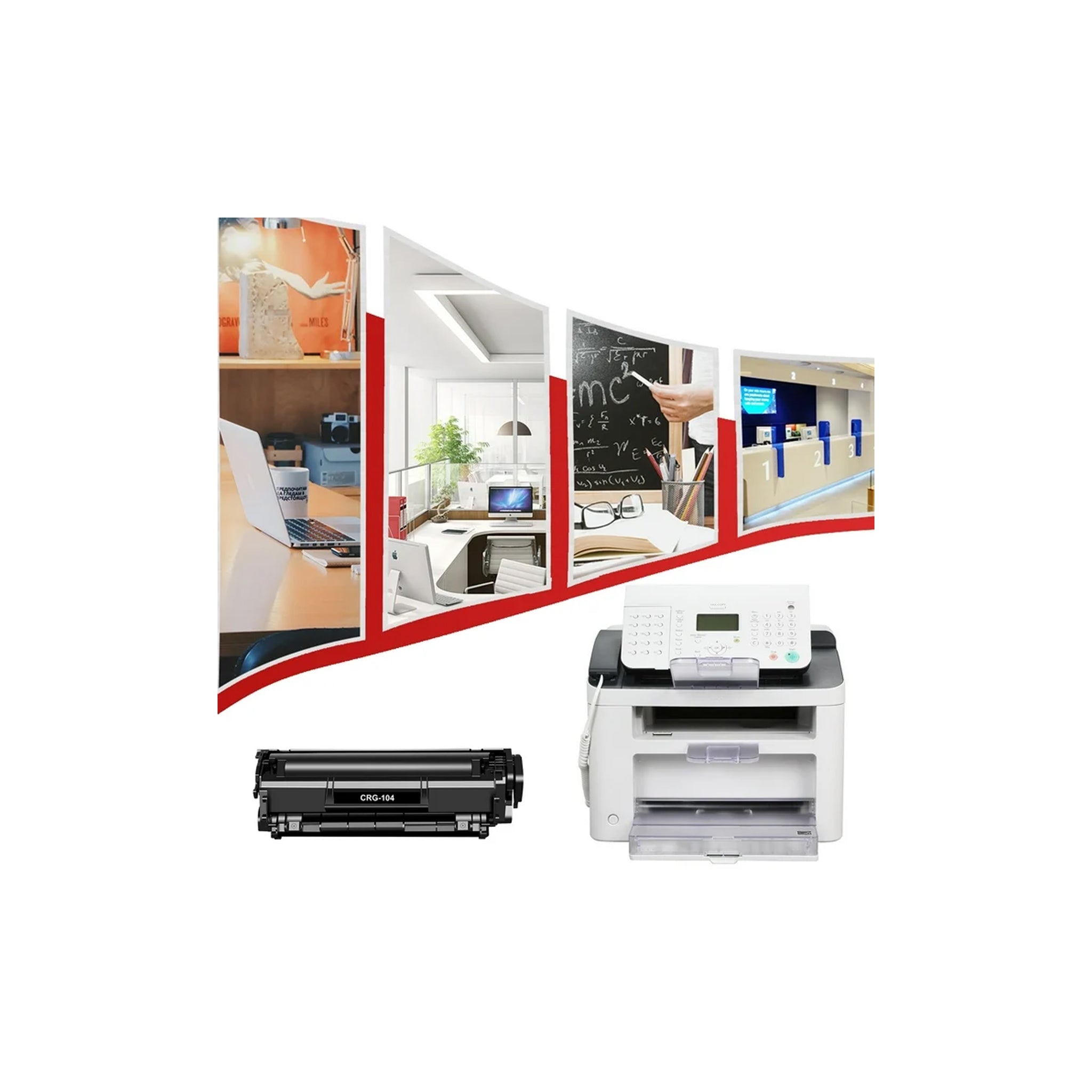 Toner Genérico Para Canon 104 D420/d480/4150/4270/4350d/4370dn/4690