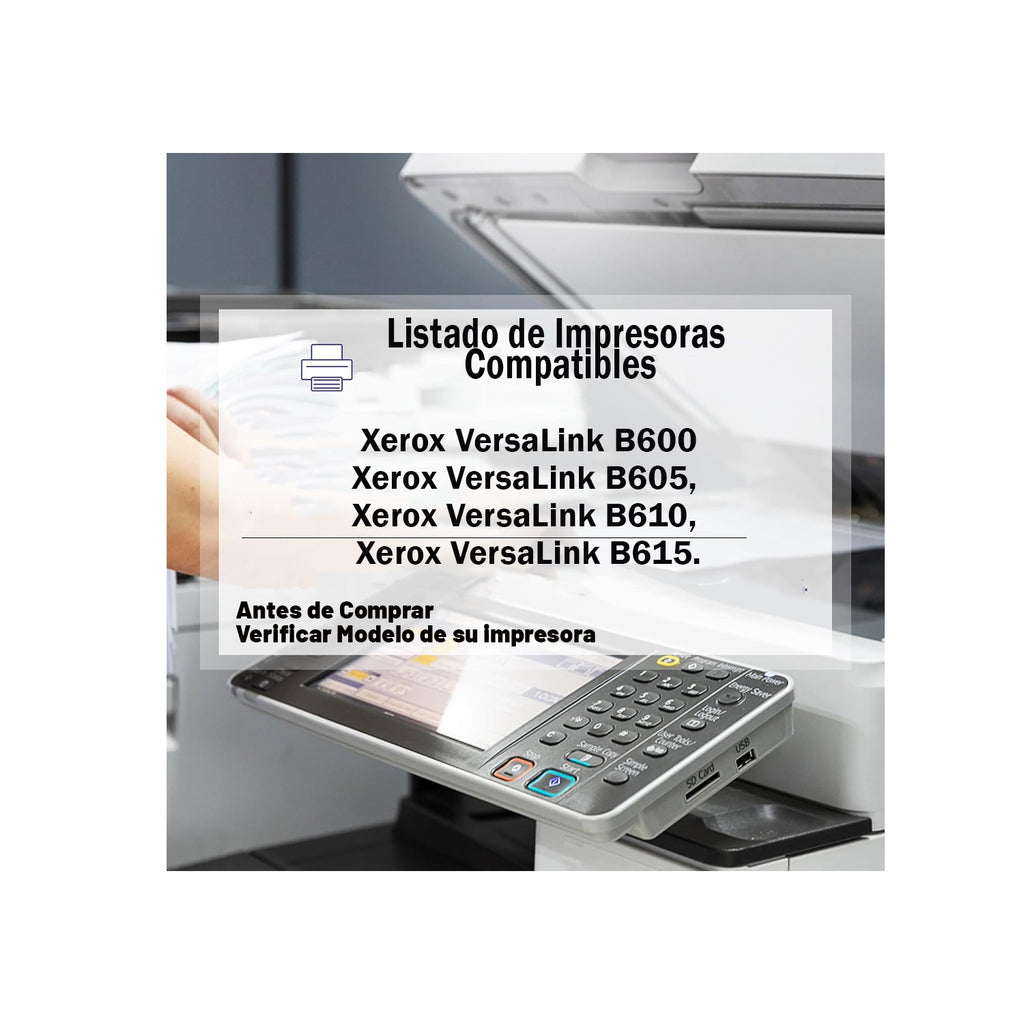 Toner Compatible Para Xerox Versalink B600 B605 B610 B615