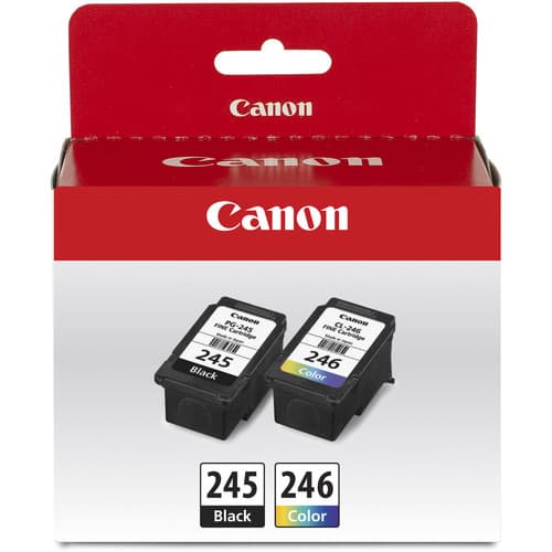 Kit Cartuchos Canon CL-246XL + PG-245XL Para MG3022 iP2820 MG2420/2924/2920/3020/2522/2525, MX492, TS3120/302/302a/202/202a/4520/3320