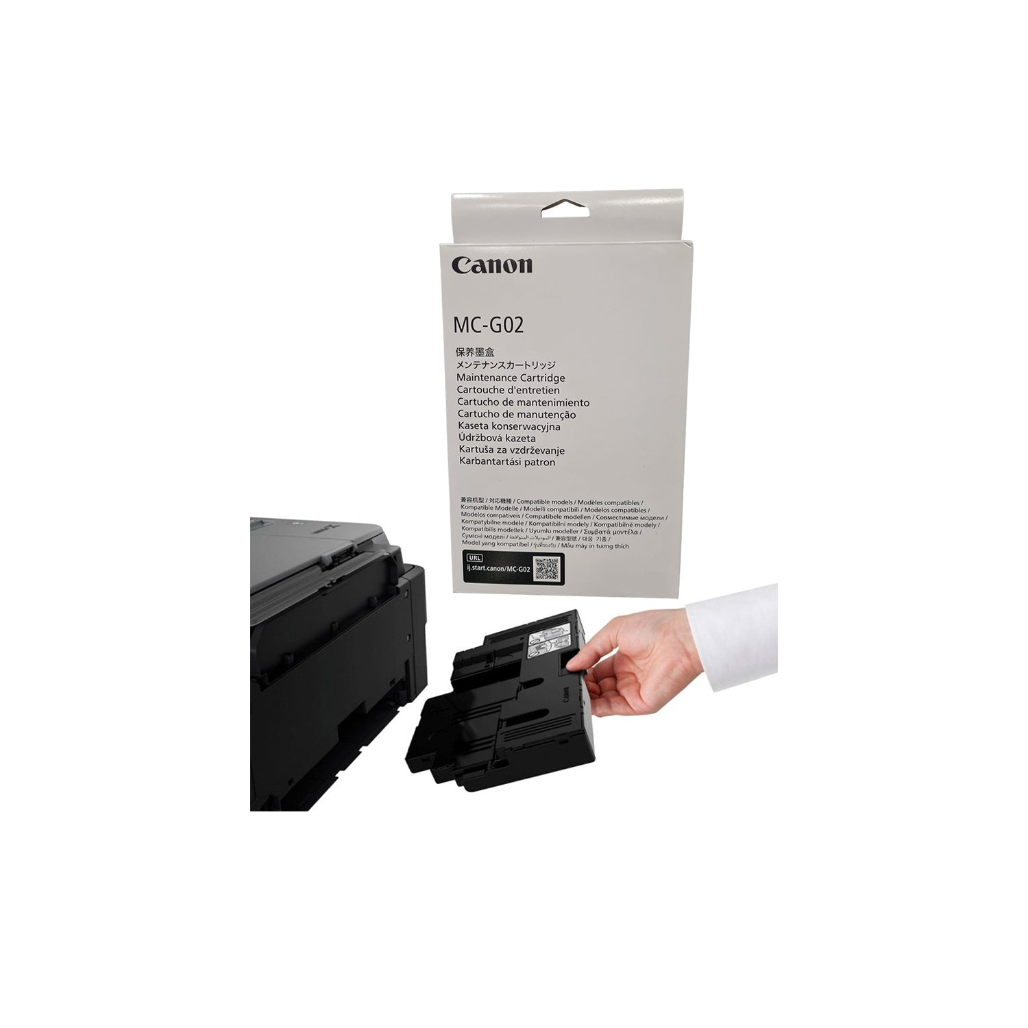 Cartucho De Mantenimiento Mc-g02 Para Canon G2160, G3160