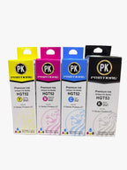 4 Tinta Compatible Gt53xl Gt52 Para Hp Smart Tank 720 750 790 515