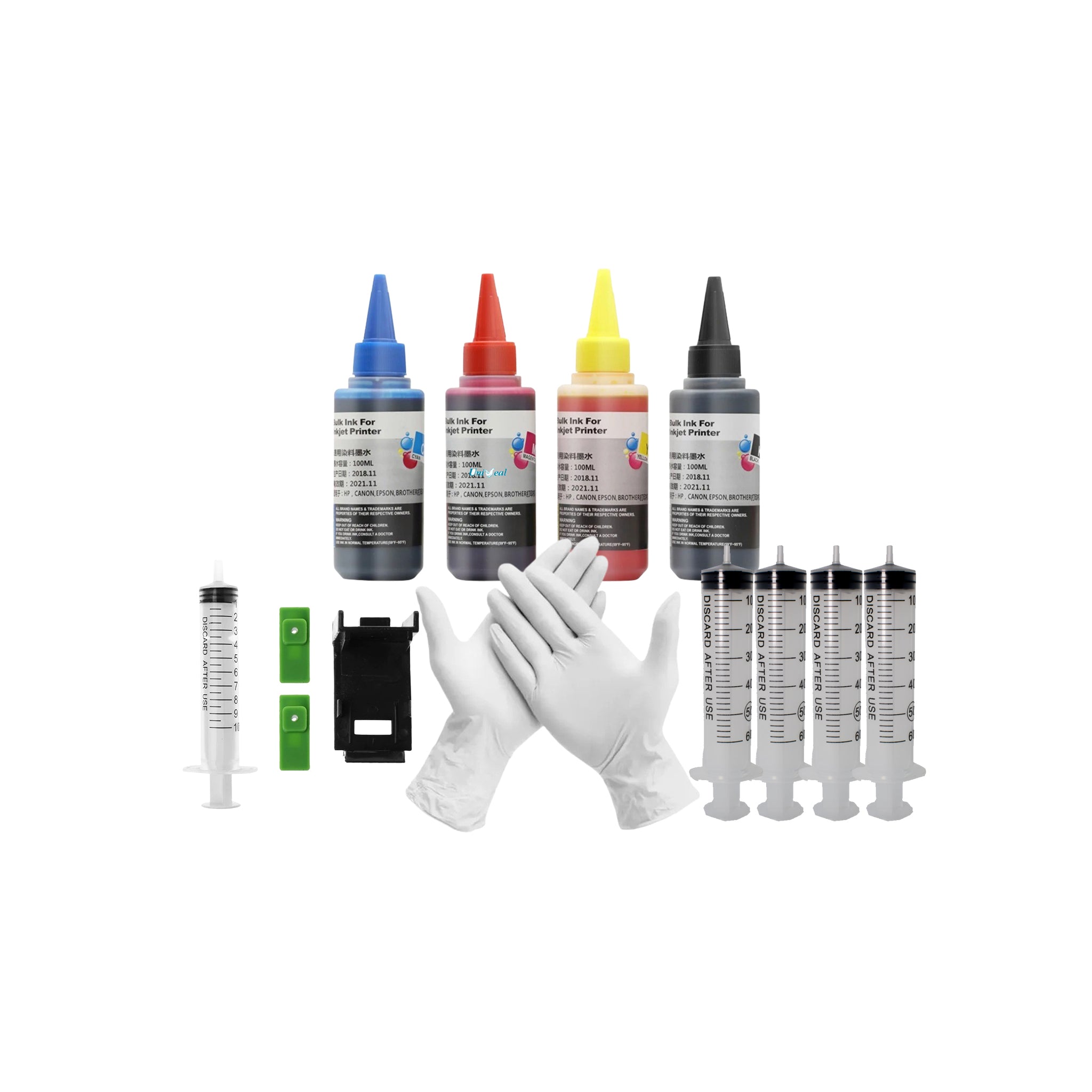 Kit Para Recargar Cartuchos Ref 664 662 46 703 667 60 21 60
