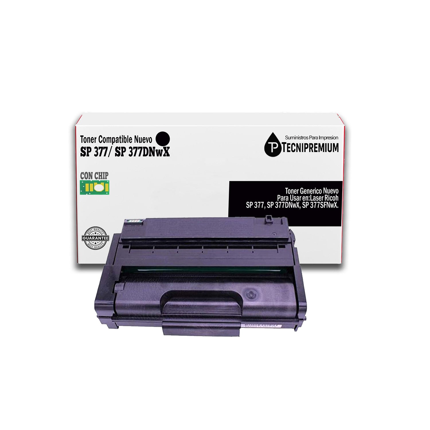 Toner Generico Nuevo 377 Para Ricoh Sp 377dnwx Sp 377sfnwx