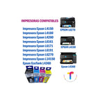Tintas Epson Originales 504 Impre L4150 L4160 L4260 L6161 L6171