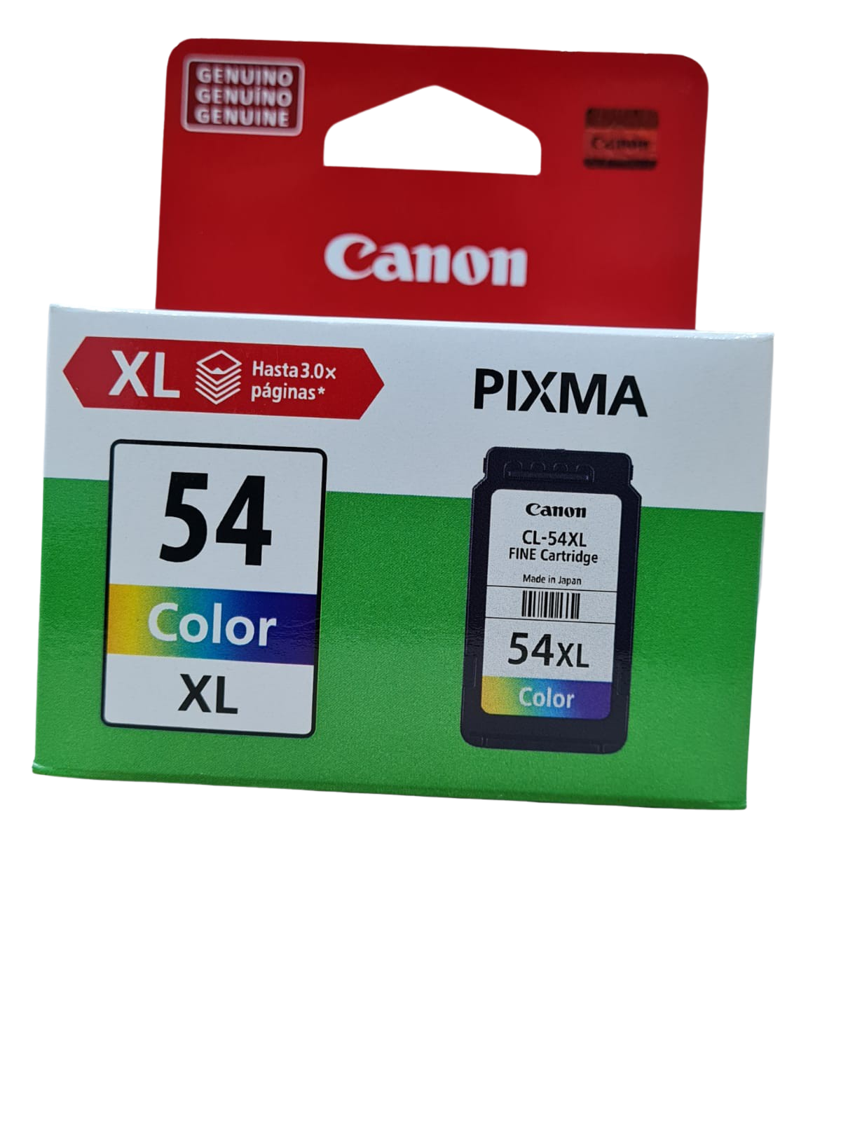 Cartucho Cl-54xl Canon Original Color Para Pixma E401, E461, E471, E481