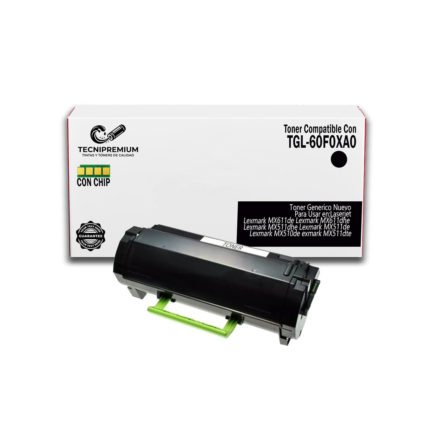 Toner Compatible Para Lexmark MX611de MX611dhe MX511dhe MX511de MX510de MX511dte