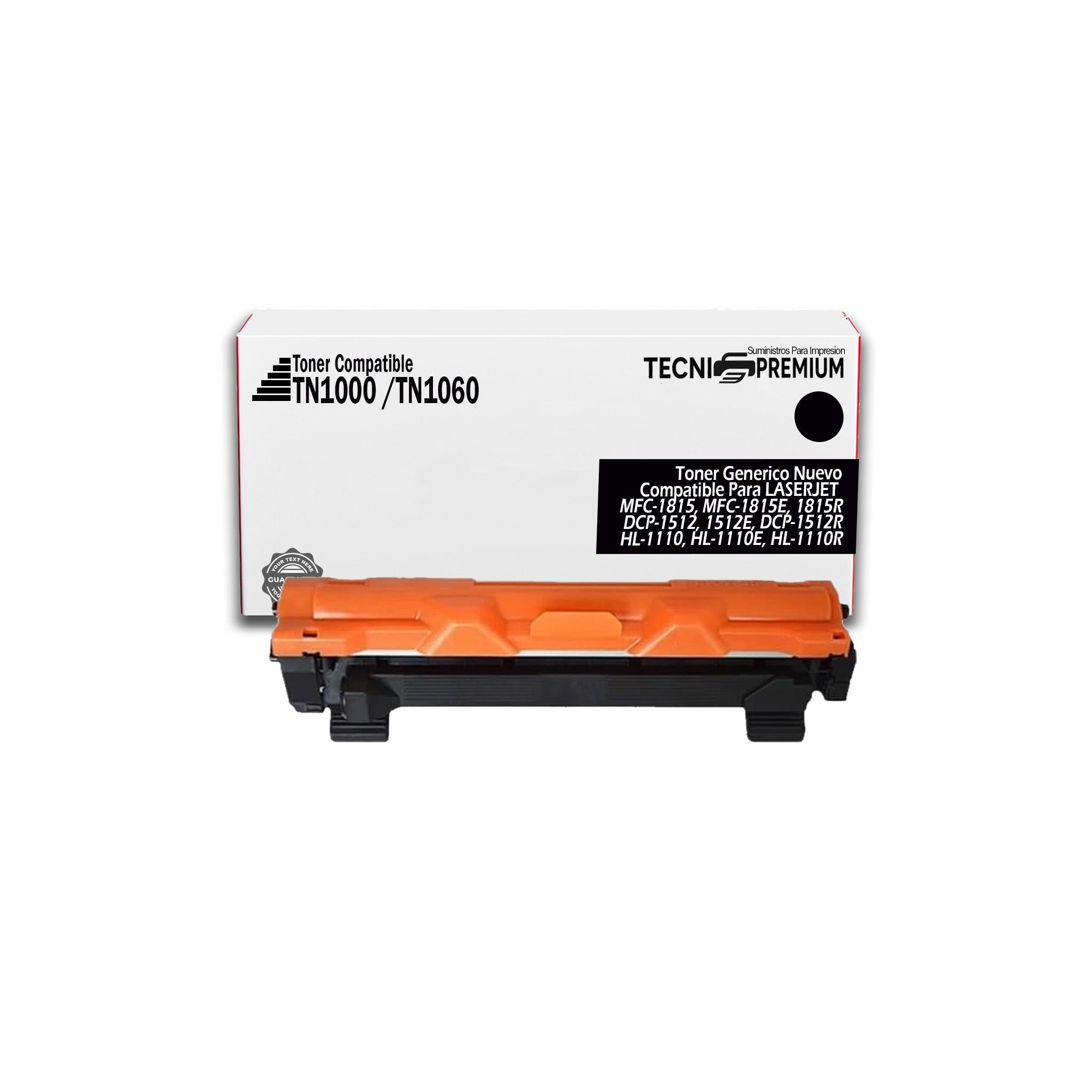 Toner Genérico Brother Tn1060 Para Dcp-1512 Hl 1110 Mfc-1810
