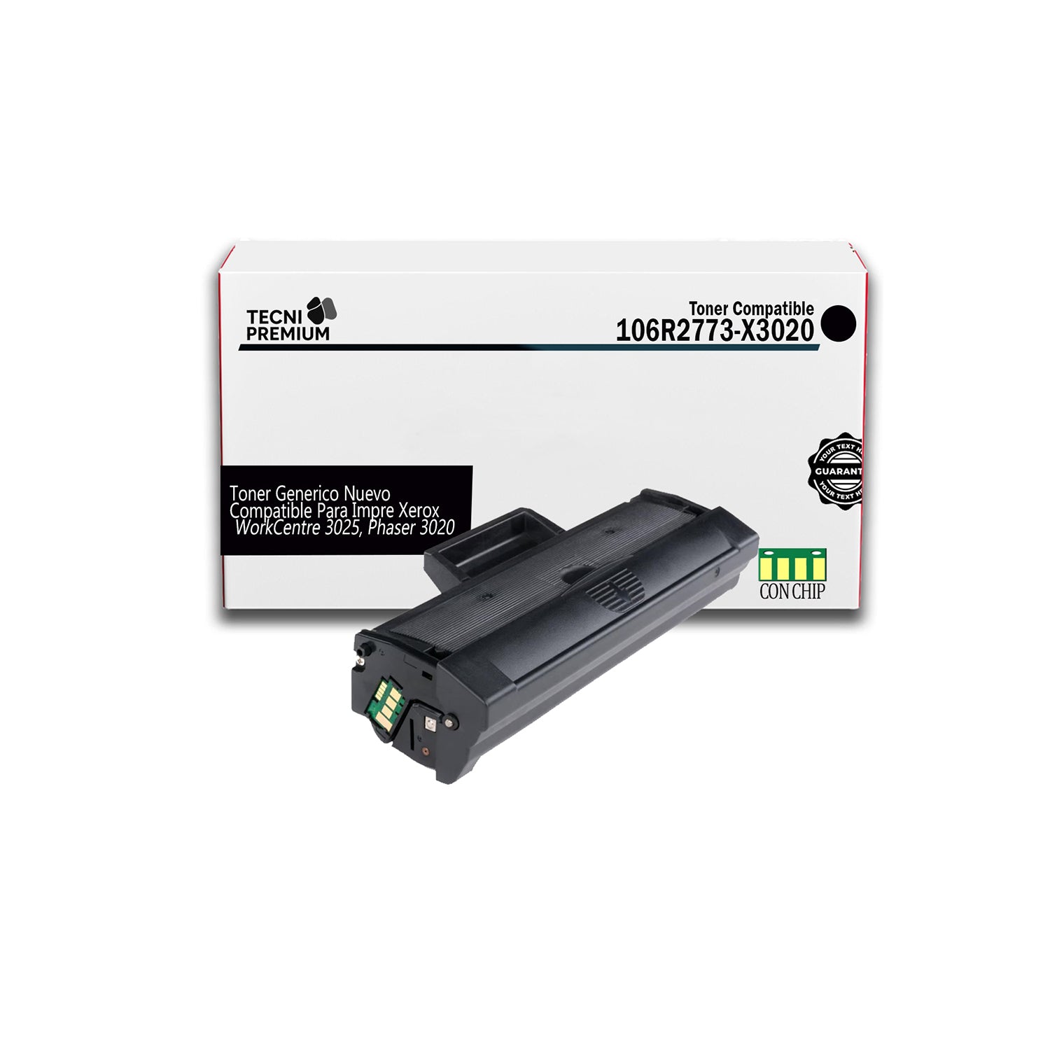 Toner Generico Para Xerox Phaser 3020 Workcentre 3025 Negro